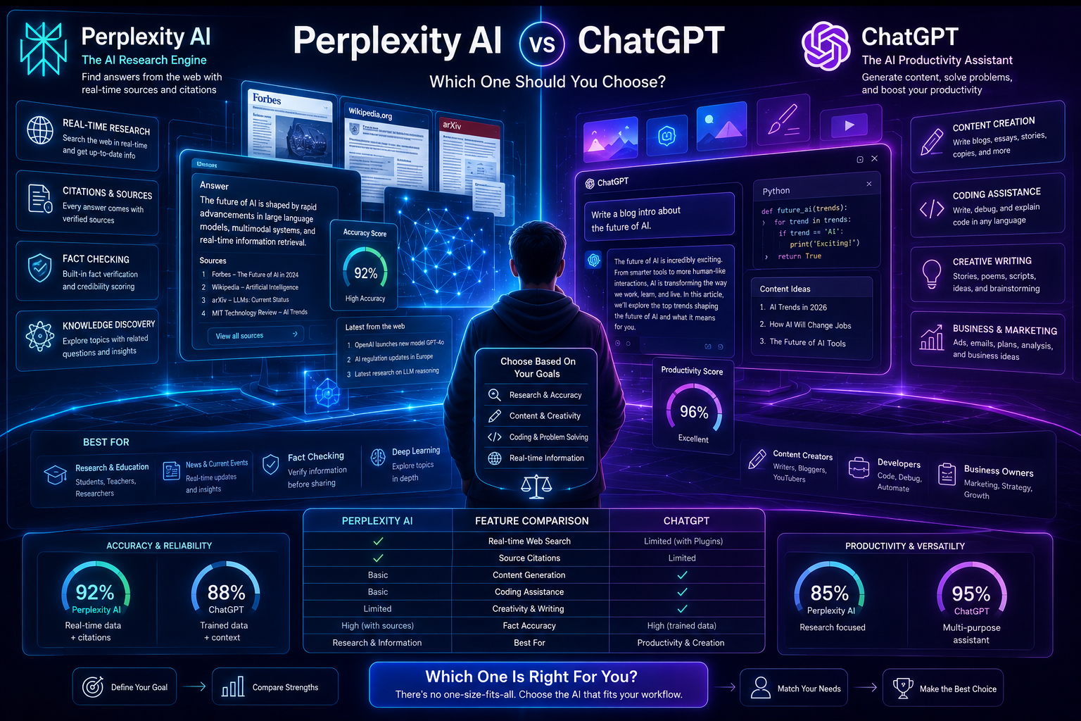 Perplexity AI vs ChatGPT: Which One Should You Choose?