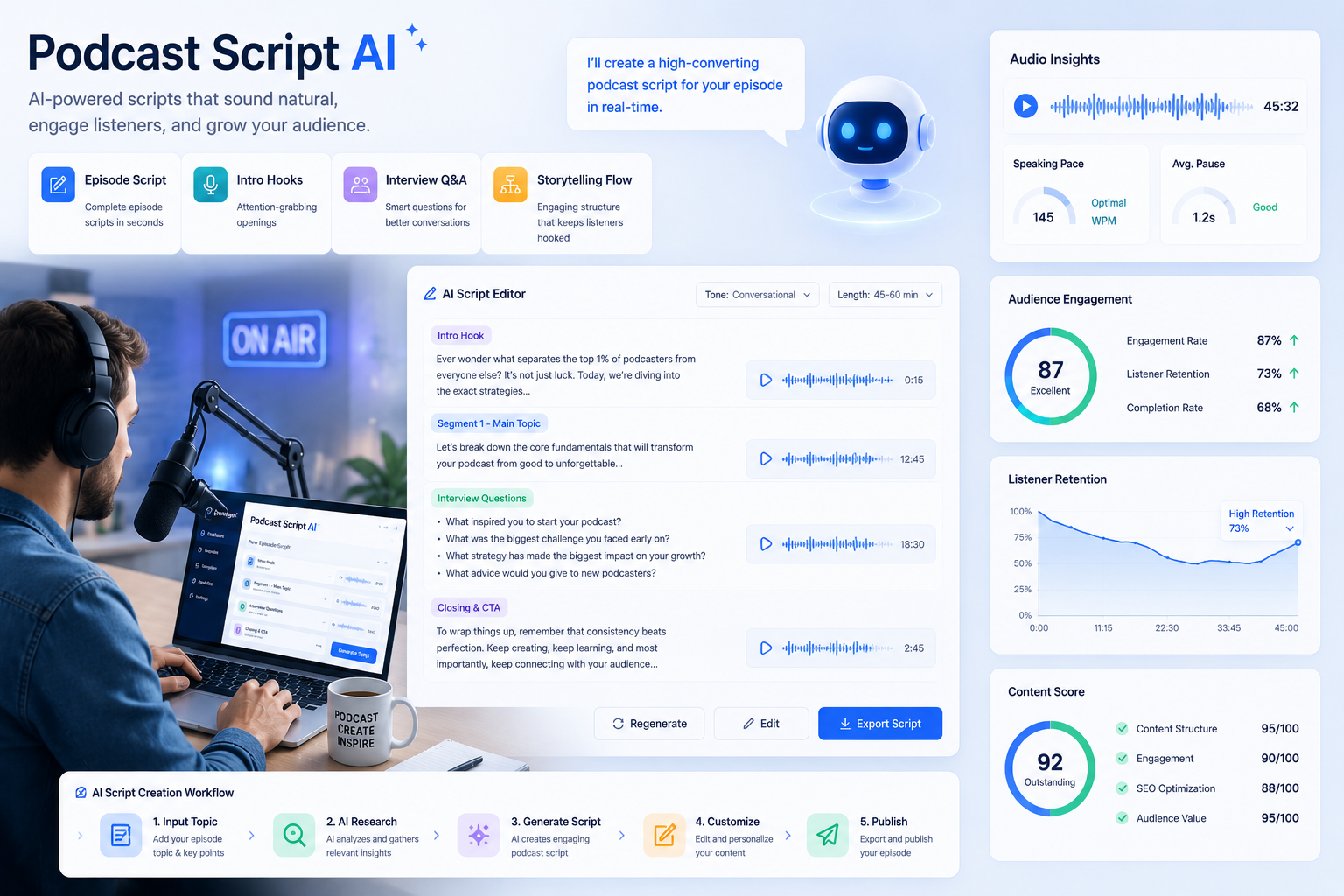 Podcast Script AI