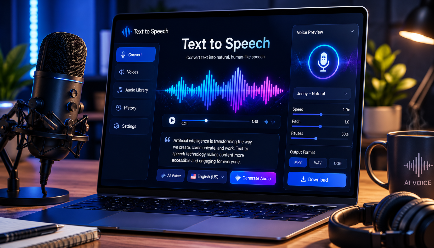 AI Voice Generator
