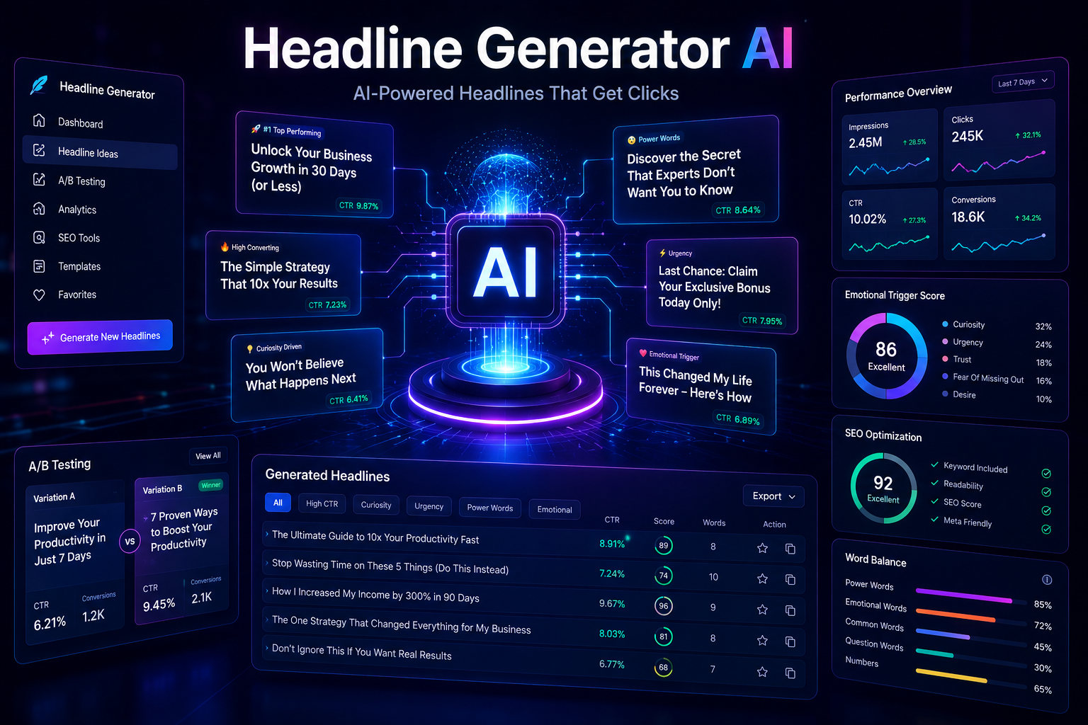 Headline Generator AI